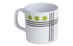 Berger Dots Melamin Essteller Grün -Camping-Haushalt Verkaufs 107229 693628