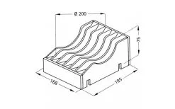 Froli Tellerhalter -Camping-Haushalt Verkaufs 15553 162