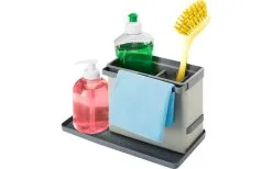 Metaltex Tidytex Spülbecken-Organizer Hellgrau -Camping-Haushalt Verkaufs 252751 1808101 1