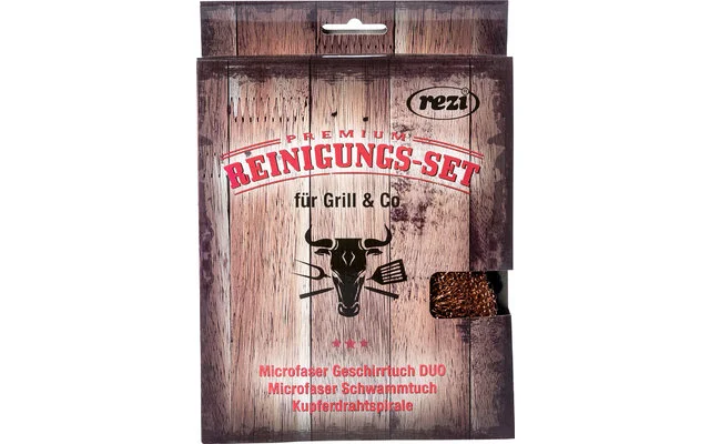 Rezi BBQ Reinigungsset 3tlg. 3 Rezi BBQ Reinigungsset 3tlg.