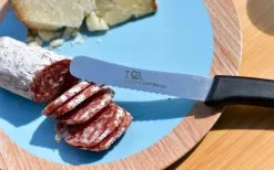 Berger Frühstücksmesser I Love Camping Blau