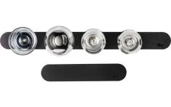 Silwy® Magnet Metall Leiste Mit Ledercoating 50 Cm Schwarz -Camping-Haushalt Verkaufs 336494 2532319 1