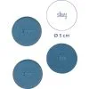 Silwy® Magnet-Pads 5 Cm 4er Set Blau