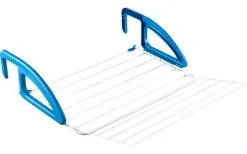 Metaltex Bries Heizungs- Und Balkonwäschetrockner Blau / Weiß -Camping-Haushalt Verkaufs 352340 2435102 1