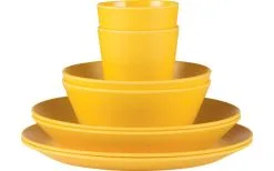 Mepal Bloom Melamin Geschirr-Set 8-teilig Pebble Yellow -Camping-Haushalt Verkaufs 362565 2375888