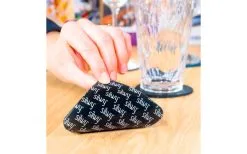 Silwy® Metall Nano Gel Untersetzer Eckig 8,3 X 8,3 Cm Weiß