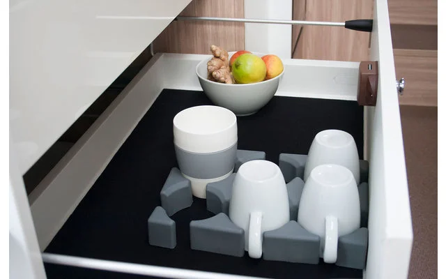 Purvario By Dörr Vario System Modul 1 6er Glas- / Tassenhalter (niedrig) 4 Purvario By Dörr Vario System Modul 1 6er Glas- / Tassenhalter (niedrig) – Bild 2