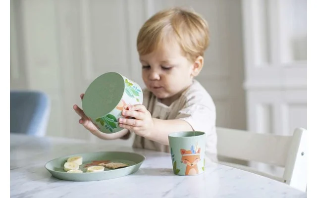 Koziol Organic Kids Set Kindergeschirr Set 3-tlg. Red 8 Koziol Organic Kids Set Kindergeschirr Set 3-tlg. Red – Bild 6