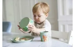 Koziol Organic Kids Set Kindergeschirr Set 3-tlg. Green -Camping-Haushalt Verkaufs 446945 3126297