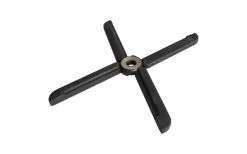 WEDO Topfuntersetzer Schwarz 25 Cm -Camping-Haushalt Verkaufs 481997 3595702