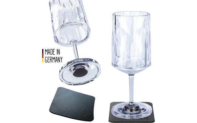 Silwy® Wein Magnet Kunststoffgläser 2 Stück (200 Ml) 8 Silwy® Wein Magnet Kunststoffgläser 2 Stück (200 Ml) – Bild 6