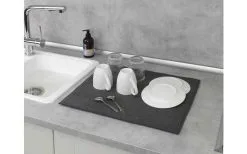 Wenko Mikrofaser Abtropfmatte Miko Grau 14 Wenko Mikrofaser Abtropfmatte Miko Grau -Camping-Haushalt Verkaufs 492428 3504797