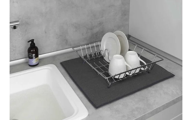 Wenko Mikrofaser Abtropfmatte Miko Blau 9 Wenko Mikrofaser Abtropfmatte Miko Blau – Bild 7