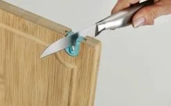 Wenko Schneidebrett Mit Messerschärfer 23 X 33 X 1,5 Cm -Camping-Haushalt Verkaufs 495738 3511513