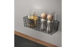 Metaltex Koala Lava Allzweckkorb 33 X 12 X 9 Cm Matt Schwarz