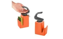 Metaltex Soap Tex Seifenspender 400 Ml Inkl. Schwamm Und Ringhalter Grau -Camping-Haushalt Verkaufs 497381 3367542