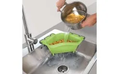 Metaltex Drain On Abfallsieb, Spülbeckensieb Türkis -Camping-Haushalt Verkaufs 497459 3345596