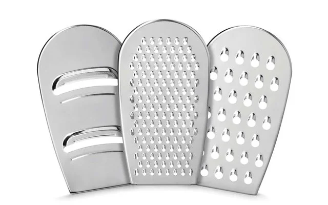 Metaltex Universalreibe Mit Behälter Und Deckel Trio-box 5 Metaltex Universalreibe Mit Behälter Und Deckel Trio-box – Bild 3