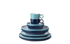 Mepal Flow Cappuccinotasse 375 Ml Ocean Blue -Camping-Haushalt Verkaufs 500360 3440532