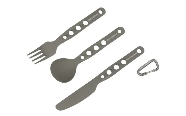 Sea To Summit Alphaset 3pc Cutlery Set Besteckset 3 Teilig 3 Sea To Summit Alphaset 3pc Cutlery Set Besteckset 3 Teilig