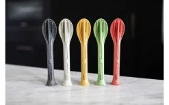 Koziol Klikk Pocket Besteck-Set 3-teilig Nature Ash Gray -Camping-Haushalt Verkaufs 502955 3431277 1