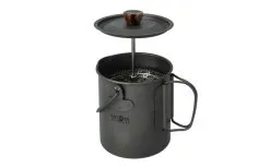 Origin Outdoors French Press 3 In 1 Titan Kaffeekocher -Camping-Haushalt Verkaufs 503219 3337317