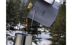 Origin Outdoors French Press 3 In 1 Titan Kaffeekocher -Camping-Haushalt Verkaufs 505311 3337341