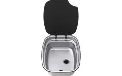 Thetford Argent Bowl Spülbecken Edelstahl 9,5 Liter