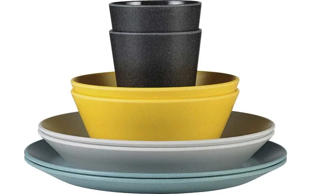 Mepal Bloom Melamin Geschirr-Set-8-teilig Pebble Sortiert 7 Mepal Bloom Melamin Geschirr-Set-8-teilig Pebble Sortiert – Bild 5