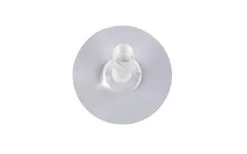 Wenko Static-Loc Haken Mittelgroß Edelstahl Optik