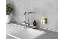 Wenko Turbo-Loc Edelstahl Schwammhalter Rostfrei, Befestigen Ohne Bohren -Camping-Haushalt Verkaufs 516248 3543938