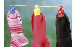 Wenko Sockenklammer Socky 7er Set -Camping-Haushalt Verkaufs 516533 3514190