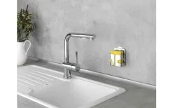 Wenko Turbo-Loc Edelstahl Schwammhalter Rostfrei, Befestigen Ohne Bohren -Camping-Haushalt Verkaufs 516854 3543944