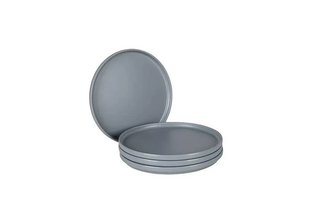 Bo-Camp Industrial Patom Tellerset 16 Teilig Light Grey 4 Bo-Camp Industrial Patom Tellerset 16 Teilig Light Grey – Bild 2