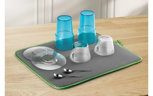 Metaltex Softex Microfaser Abtropfmatte Türkis 8 Metaltex Softex Microfaser Abtropfmatte Türkis – Bild 6