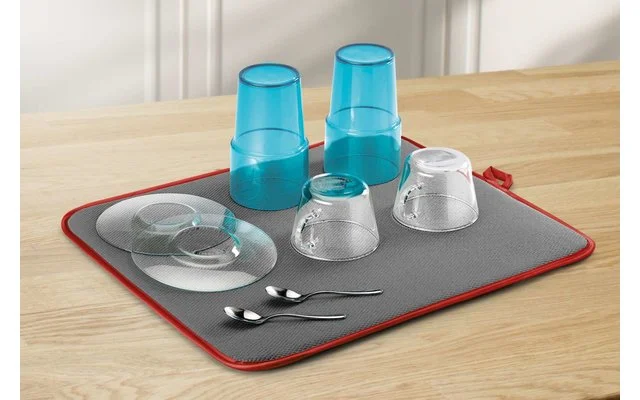 Metaltex Softex Microfaser Abtropfmatte Türkis 7 Metaltex Softex Microfaser Abtropfmatte Türkis – Bild 5