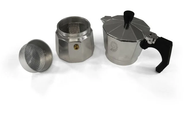 Origin Outdoors Espressokocher Bellanapoli 9 Tassen Alu Natur 7 Origin Outdoors Espressokocher Bellanapoli 9 Tassen Alu Natur – Bild 5