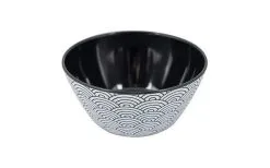 Bo-Camp Tableware Mix And Match Essgeschirr 16 Teilig Schwarz/weiß -Camping-Haushalt Verkaufs 542380 3531790