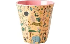 Rice Medium Melamin Becher Multi 6 Teilig Bunt