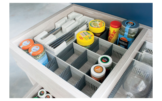 Purvario By Dörr Purvario Pure Light Edition Stauleisten Set Für Schubladen 8 Stück Anthrazit / Grey 7 Purvario By Dörr Purvario Pure Light Edition Stauleisten Set Für Schubladen 8 Stück Anthrazit / Grey – Bild 5