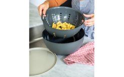 Koziol Sieb Palsby Abtropfsieb Nature Ash Grey