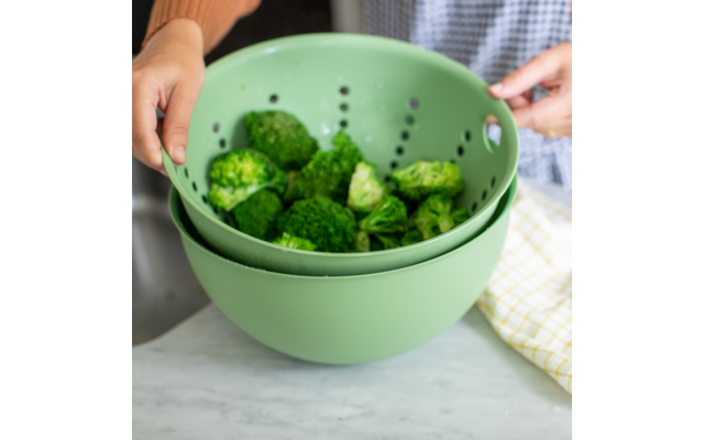 Koziol Sieb Palsby Abtropfsieb Nature Coral 7 Koziol Sieb Palsby Abtropfsieb Nature Coral – Bild 5