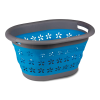 Kampa Collapsible Laundry Basket Zusammenklappbarer Wäschekorb Mit Griffen Blau -Camping-Haushalt Verkaufs 599135 4332187 1