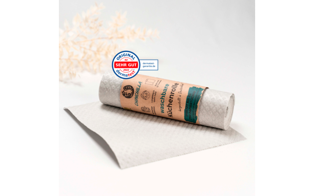 Chinchilla Waschbare Küchenrolle Aus Holzzellulose Und Baumwolle Grau 5 Chinchilla Waschbare Küchenrolle Aus Holzzellulose Und Baumwolle Grau – Bild 3