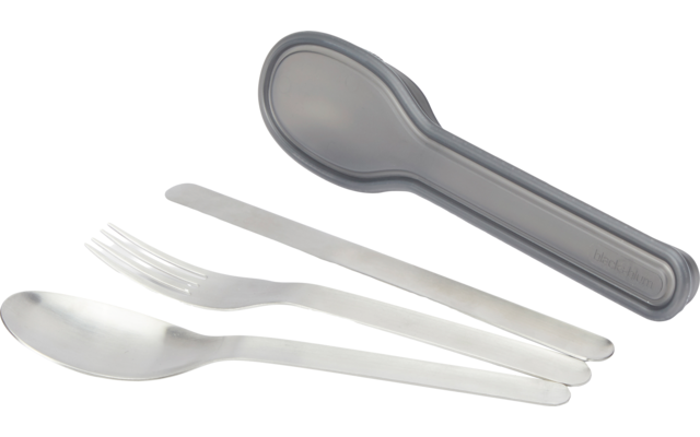 Black+Blum Black And Blum Besteck Set Edelstahl 3-teilig 20 Cm Silber 5 Black+Blum Black And Blum Besteck Set Edelstahl 3-teilig 20 Cm Silber – Bild 3