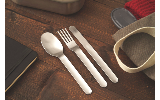 Black+Blum Black And Blum Besteck Set Edelstahl 3-teilig 20 Cm Silber 9 Black+Blum Black And Blum Besteck Set Edelstahl 3-teilig 20 Cm Silber – Bild 7