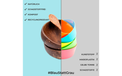 Chinchilla Kokosnussschalen Mit Löffel Und Halterung 2er-Set -Camping-Haushalt Verkaufs 636871 4445211