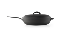 GSI Guidecast Frittierpfanne Gusseisen Mit Deckel 30 Cm 8 GSI Guidecast Frittierpfanne Gusseisen Mit Deckel 30 Cm -Camping-Haushalt Verkaufs 646407 4581576