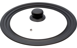 Elo Multifunktionsdeckel Set 3 Teilig Transparent Schwarz 16 / 18 / 20 Cm 5 Elo Multifunktionsdeckel Set 3 Teilig Transparent Schwarz 16 / 18 / 20 Cm -Camping-Haushalt Verkaufs 659247 4552116