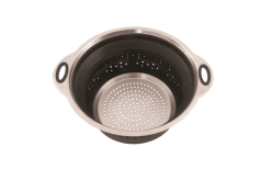 Outwell Collaps Colander Sieb 28 X 24 X 11,5 Cm Schwarz/silber